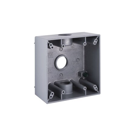 Bell Outdoor WEATHERPROOF BOX 2GA GRY 5341-0